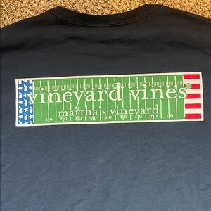 Vineyard Vines Navy Long Sleeve Tee
